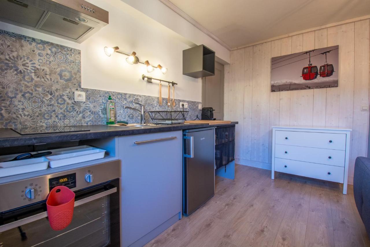 Appartements Vue Mont-Joly A 2 Pas Tramway Mont-Blanc - Studio 1 Piece Saint-Gervais-les-Bains Exterior photo