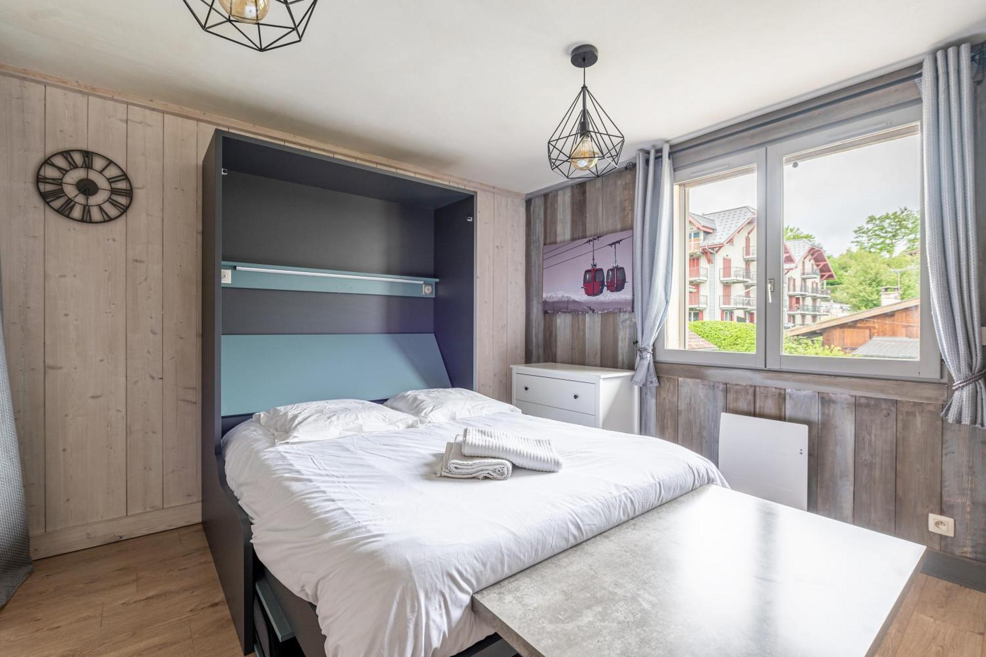 Appartements Vue Mont-Joly A 2 Pas Tramway Mont-Blanc - Studio 1 Piece Saint-Gervais-les-Bains Exterior photo